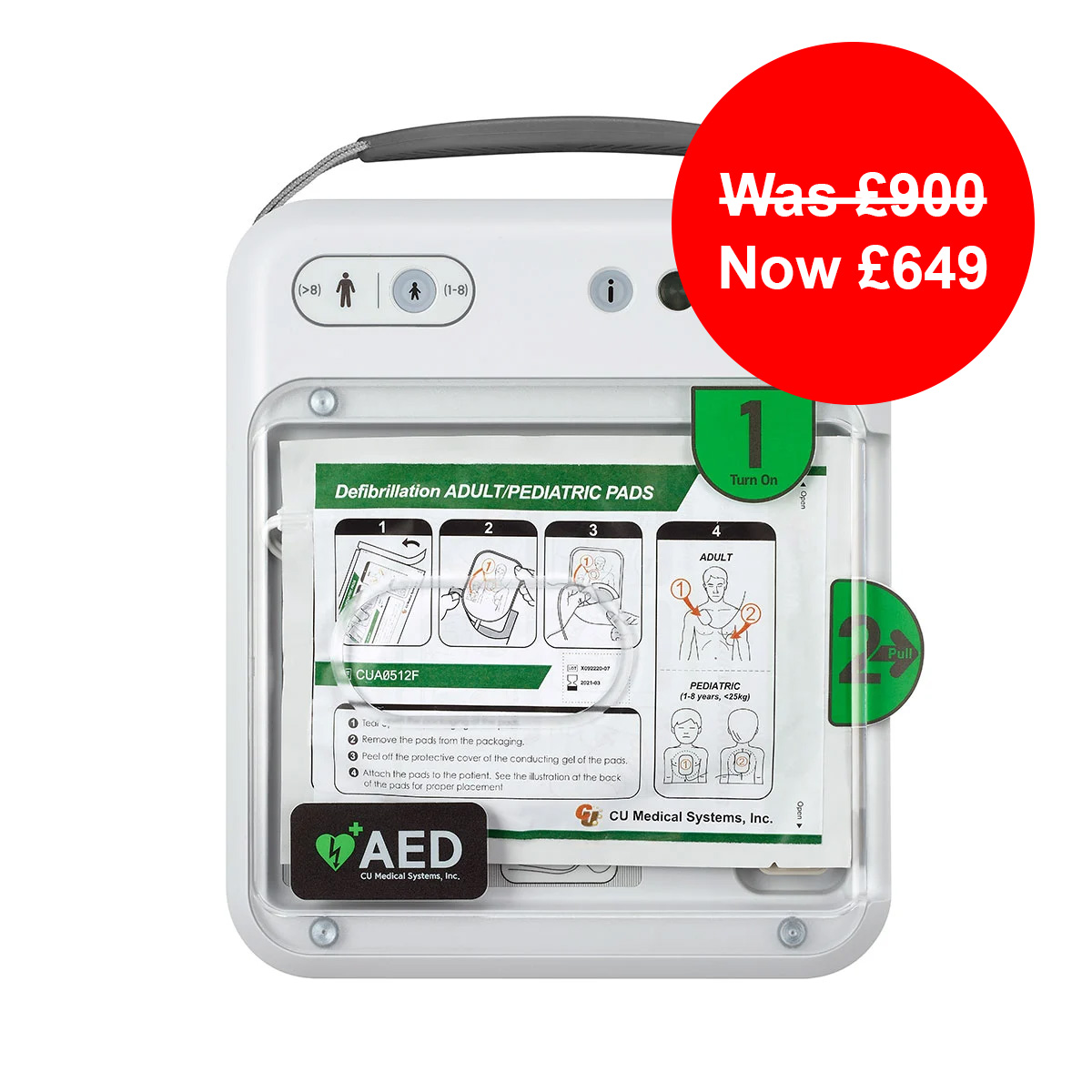 iPAD NFK200 Semi-Automatic Defibrillator