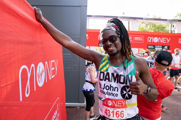 Marathon runner